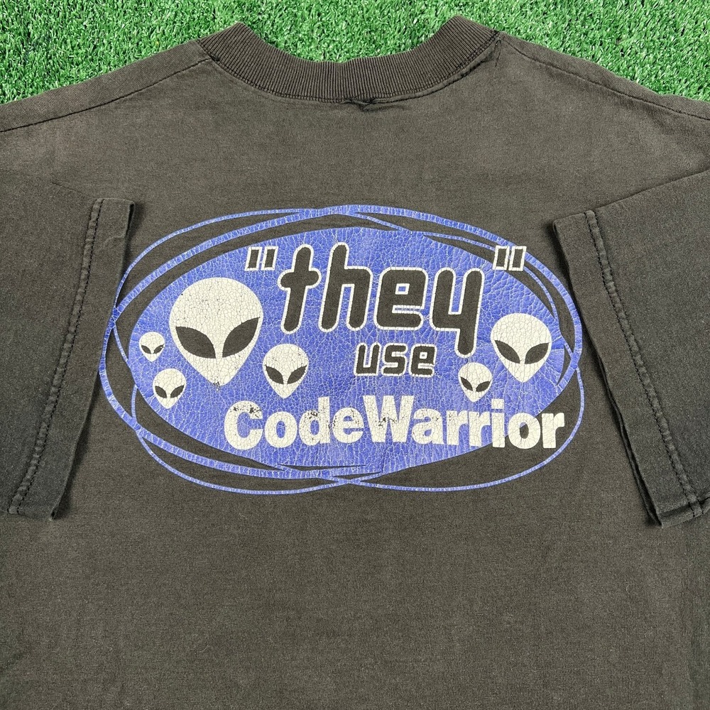 Vtg Javaone 96 They Use Codewarrior Alien Compute… - image 1